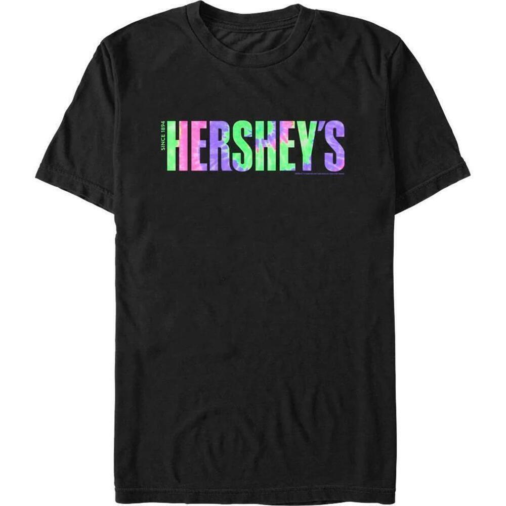 Tie Dye Logo Hersheys Candy Graphic Unisex Sweet Fan Gift T-Shirt